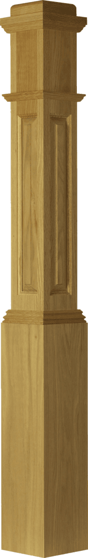 Box newel stair part